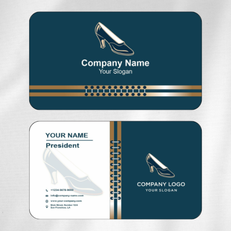 Footwear Visiting Card Design 07 Main