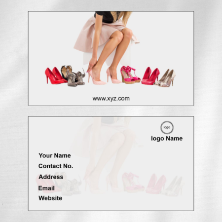 Footwear Visiting Card Design 08 Main