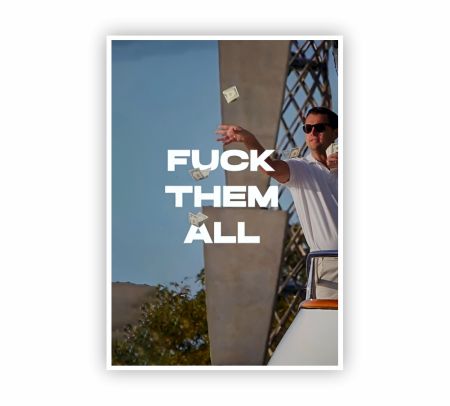 Fuck Them All Poster Mockup