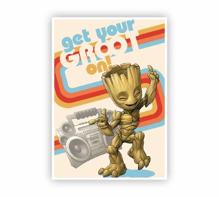 Get Your Groot On Poster Mockup