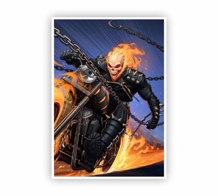 Ghost Rider Poster Mockup