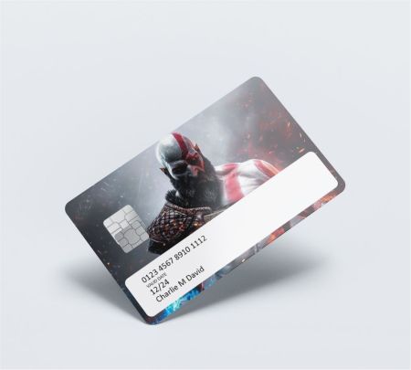 God of War Card Skin Mockup