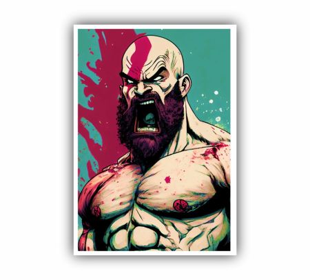 God Of War Kratos Poster