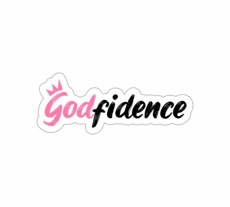 Godfidence Sticker Mockup