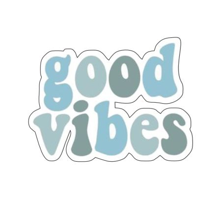 Good Vibes Aesthetic Sticker