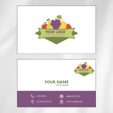 Grocery Visiting Card Design 02