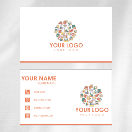 Grocery Visiting Card Design 03