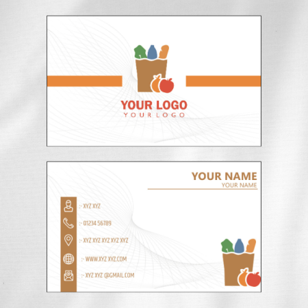 Grocery Visiting Card Design 05