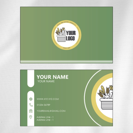 Grocery Visiting Card Design 11