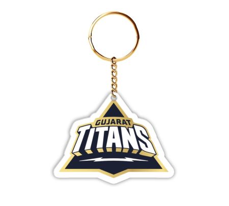 Gujarat Titans Keychain Mockup