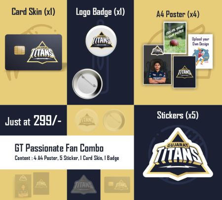 GT Passionate IPL Fan Combo