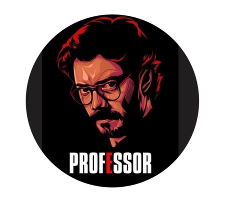 Professor 01 Sticker Mockup