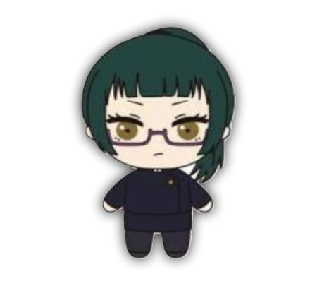 Chibi Maki Zenin Sticker Mockup