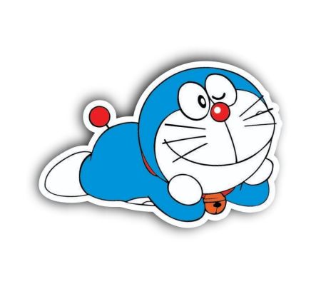 Bambocopter Doreamon Sticker Mockup