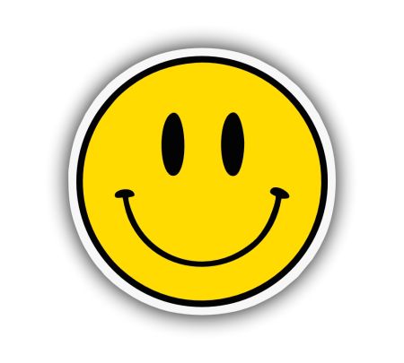 Happy Emoji Aesthetic Sticker
