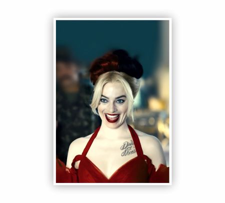 Harley Quinn Poster Mockup