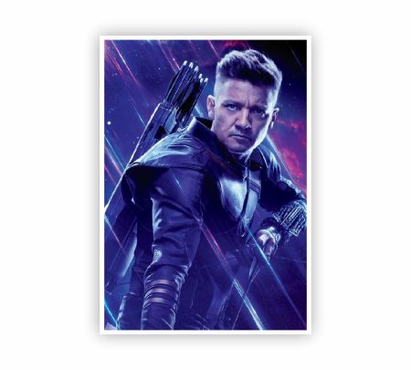 Hawkeye Endgame Poster Mockup