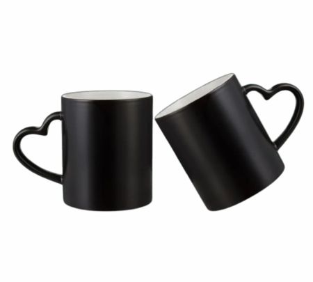 Heart Handle Magic Mug