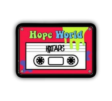 Hope World BTS Sticker Mockup