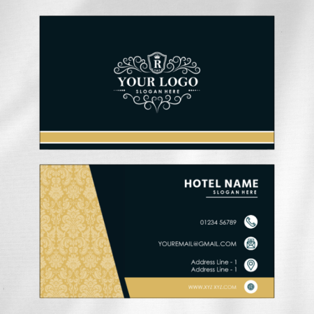 Hotel Visiting Card Design 02 Main