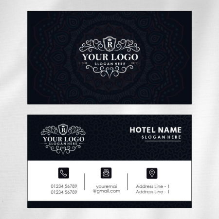 Hotel Visiting Card Design 05 Main