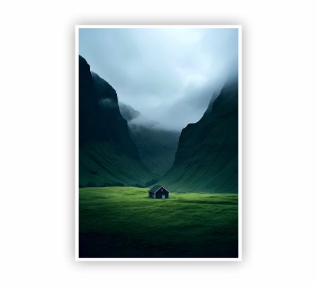 House Poster Mockup