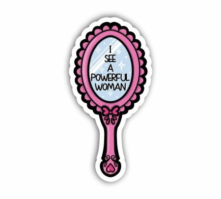 I see A Powerful Woman Sticker