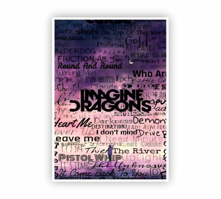 Imagine Dragons Poster Mockup