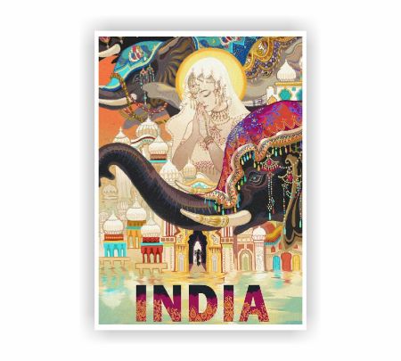 India Culture Poster Mockup