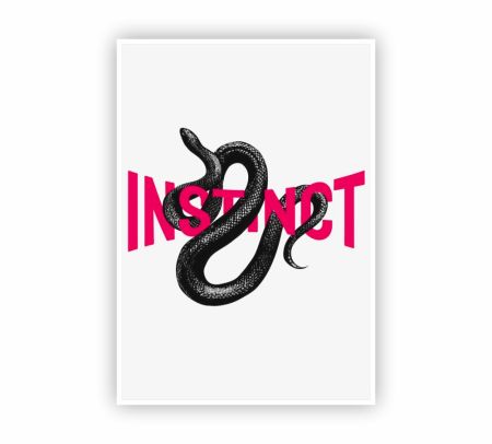 Instinct Snake Poster Mockup