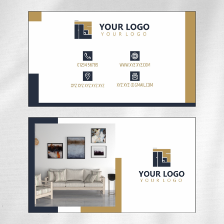 Interior Design Visiting Card Design 01 Main