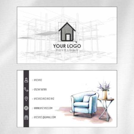 Interior Design Visiting Card Design 18 Main