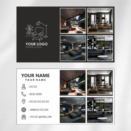 Interior Design Visiting Card Design 19 Main