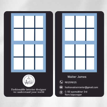 Interior Designer Visiting Card Design 04 Main
