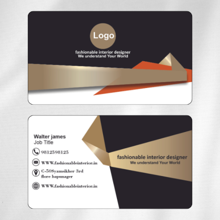 Interior Designer Visiting Card Design 12 Main