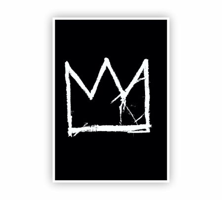 Jean-Michel Basquiat Crown Poster Mockup