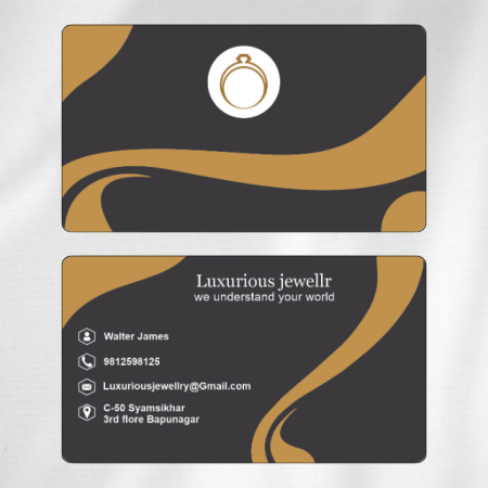 Jewellery Visiting Card Design 02 Main
