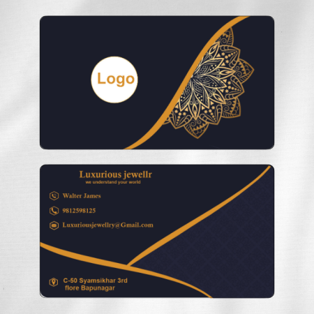 Jewellery Visiting Card Design 04 Main