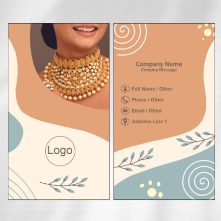 Jewellery Visiting Card Design 10 Main