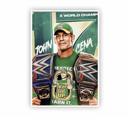 John Cena Poster Mockup