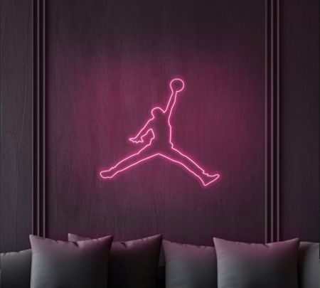 Air Jordan Neon Signs Pink