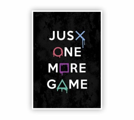Just One More Game Poster Mockup