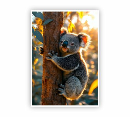 Koala Bear Poster Mockup