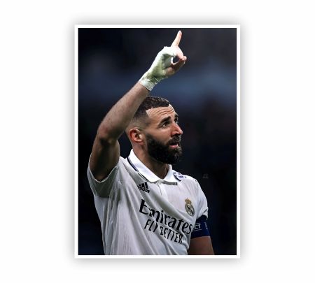 Karim Benzema Poster Mockup