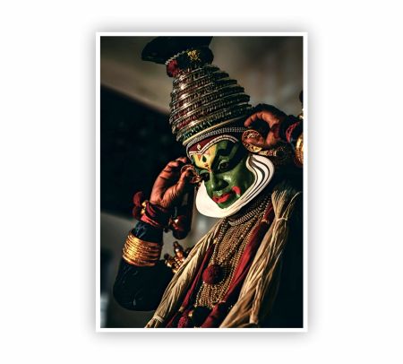 Kathakali Vesham Poster Mockup
