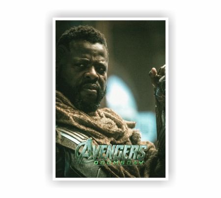 King M'Baku Avengers Doomsday Poster Mockup