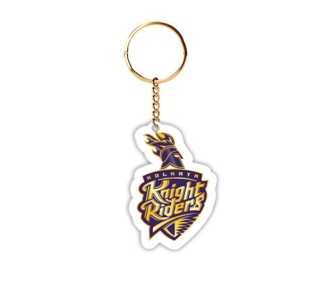 Kolkata Knight Riders Keychain Mockup