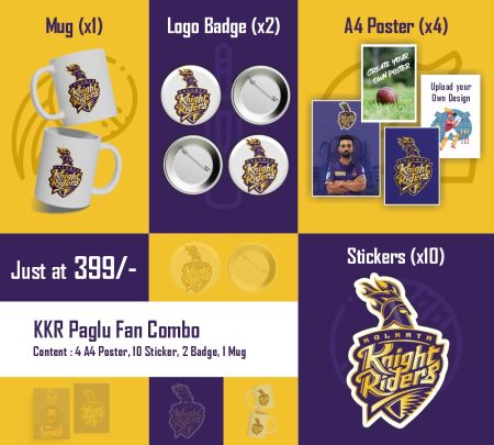 KKR Paglu Fan Combo