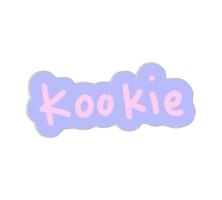 Kookie Sticker Mockup