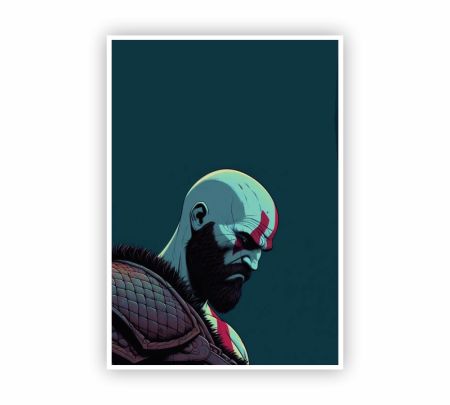 Kratos God Of War Poster Mockup